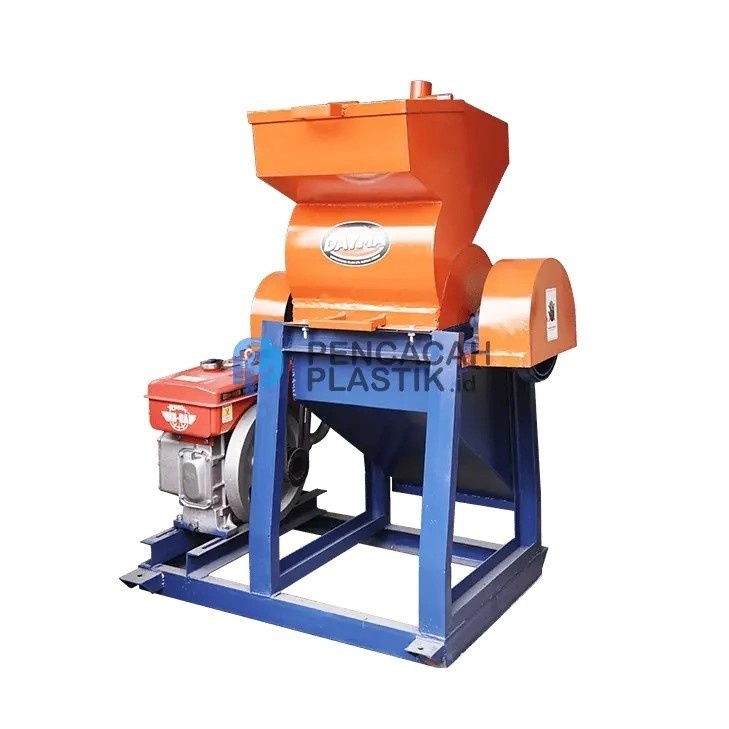 efisiensi operasional pencacah plastik